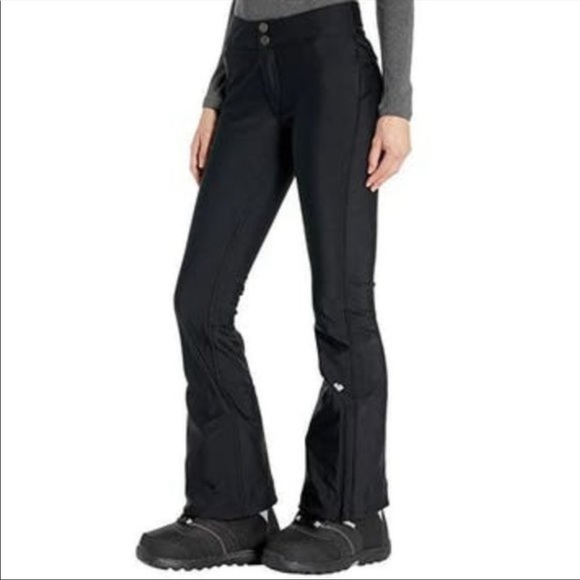 Obermeyer Printed Black/White Bond Ski Pant- Women's. Like new - Picture 3 of 8